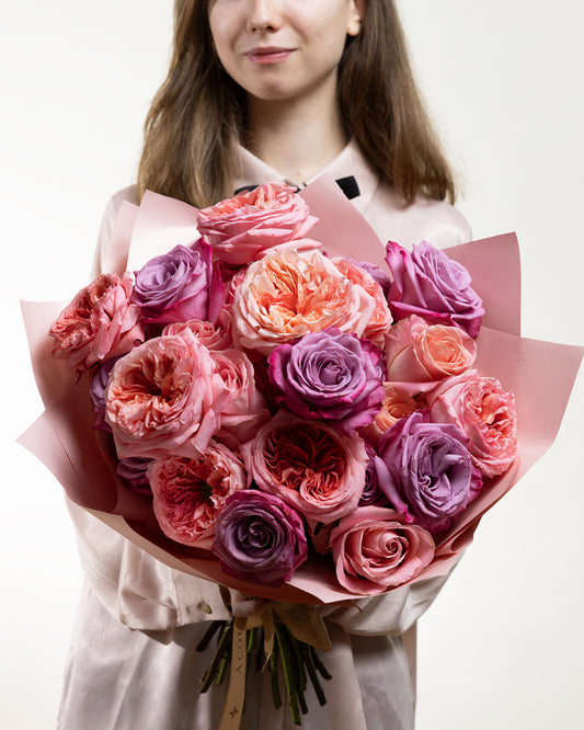 Buchet Mix De Trandafiri 