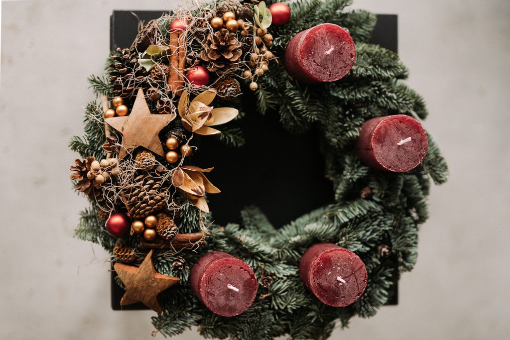 Coronita Advent Natural Red